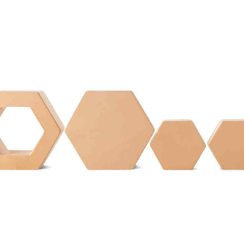 TumbleHouse Play Hexagon foam toss ring play