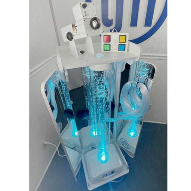Vecta Delight Mobile Sensory Station - 9VCTAH – illuminated in blue
