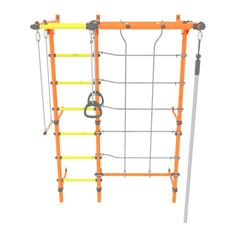 W3 Orange Home Climbing Set Front View
