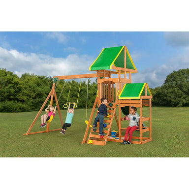 woodlands_wooden_swing_set_corner_view