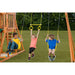 woodlands_wooden_swing_set_kids_playing