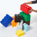 9 multicolored jumbo sized modular building blocks kids play pack by everblock