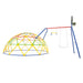 ActivPlay GeoDome Climber with Swing set and Basketball Hoop Outdoor PlaysetSSGDC1