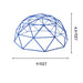 ActivPlay 9' Geo Dome Climber - APGD9B Dimensions