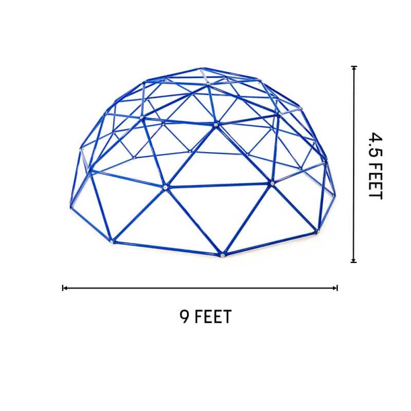 ActivPlay 9' Geo Dome Climber - APGD9B Dimensions