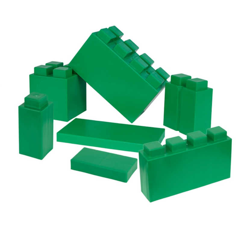 Jumbo Plastic Building Blocks Garden Games Hire In Nottingham