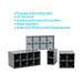 Jumbo Sized Interlocking Modular Building Blocks Starter Kit - bottom of blocks