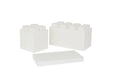 Translucent Colored Interlocking Jumbo Blocks by Everblock